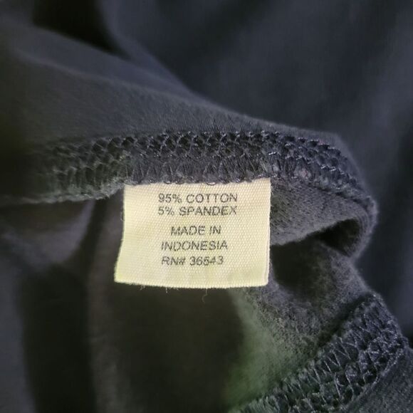 G. H. Bass Women's Navy Full Zip Hoodie Long Sleeve Jacket - Picture 9 of 11